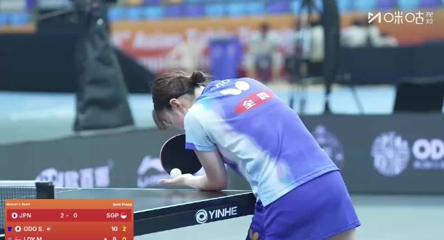 日本女團橫掃新加坡晉級亞錦賽決賽,張本美和驚險逆轉成關鍵轉折點