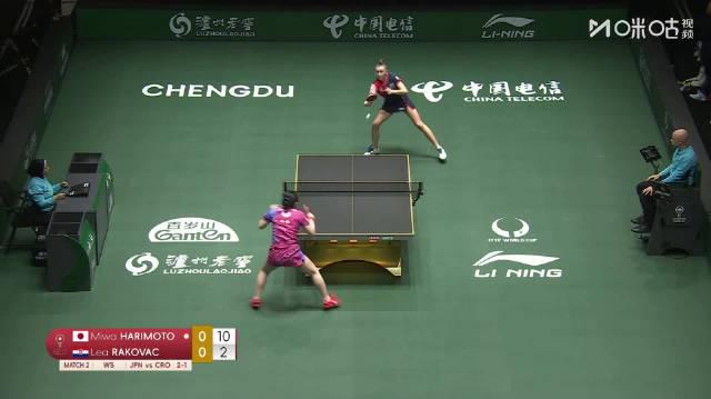 刷到張本美和3比0橫掃對手時,我正陪女兒練桌球——她突然問:媽媽,為什麼我們在國外看不了直播?