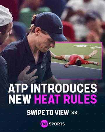 網球選手在32度高溫下比賽,ATP新規背後,那些被汗水浸透的青春與堅持